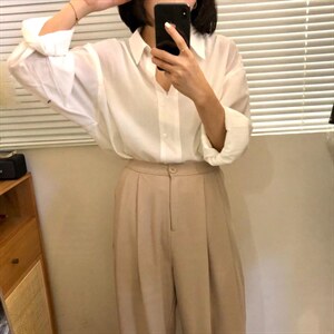 SW/2021秋冬新品衬衫,女装衬衫,雨木其