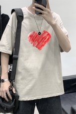2021港风夏季宽松男女情侣短袖T恤XZ1102-1-T1685-P25，男装T恤，星座510A-1