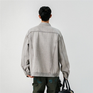 25款抖音品质牛仔夹克宽松韩版工装潮流水洗外套N995/P98 148图片