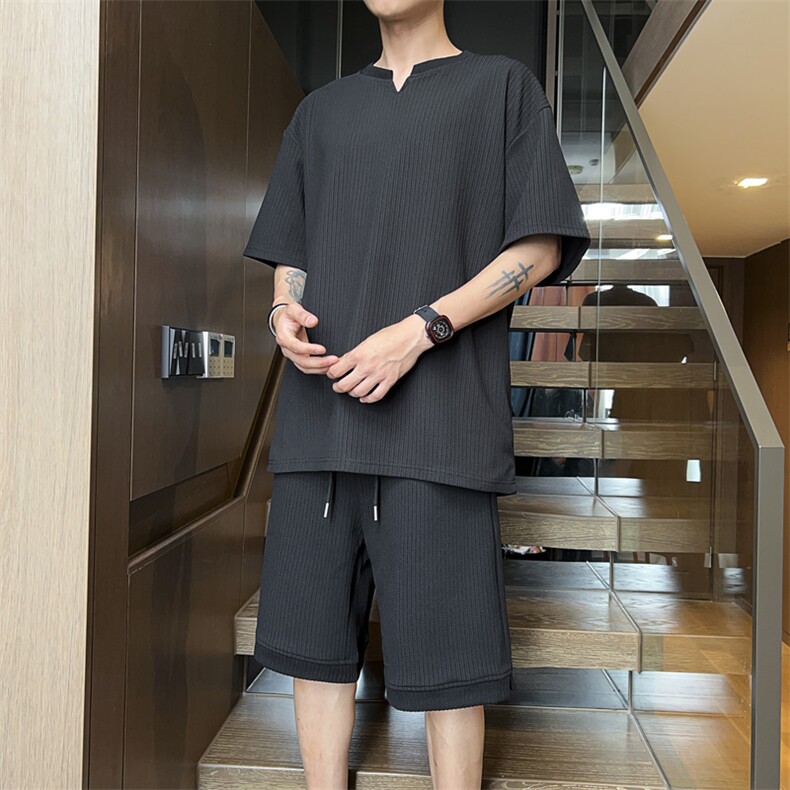 量大优供视频大码条形短裤男CP59-特p25,男装牛仔裤,电商B371