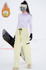 24春季户外单板双板登山裤男保暖加厚银狐绒滑雪裤K1073J加绒-P90，男装休闲裤，电商A001-1