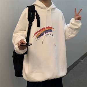 A040-WY2064-P40连帽卫衣男加肥加大码胖子棒球服外套图片