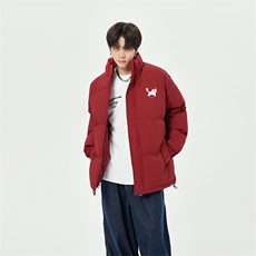 已注册白底直播抖音高品质宽松男羽绒棉面包服棉衣外套M1052P85，男装棉衣，电商C408(原B339-1)
