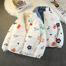 两面穿羊羔绒棉服面包服W229P105，男装棉衣，星座1116-2