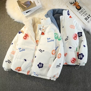 两面穿羊羔绒棉服面包服  W229 P105图片