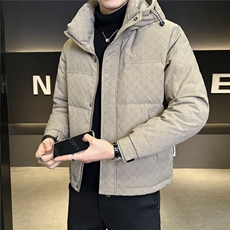 6629-L-4XL-P225标50绒店主风店主风男士常规休闲连帽羽绒服，男装羽绒服，电商B255