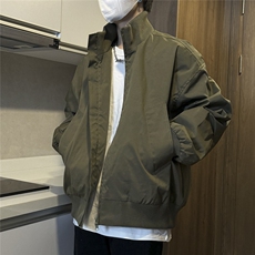 【网图】首单5W件美式短款夹克廓形夹克硬汉5Q1142-TP35不，男装夹克，电商A102