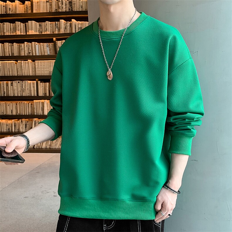 好质量！男士长袖t恤卫衣男秋季潮牌衣服学习潮流百搭W623,男装卫衣,星座815-2