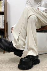 现货小众高街休闲直筒垂坠感西裤潮流显高裤子XK301-P50，男装西裤，电商A178