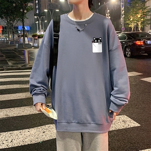 8XL圆领卫衣男超大码胖子肥佬大号长袖t恤S6397-P28图片