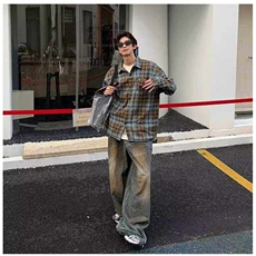 1506A/G30190/P36男生春秋款百搭痞帅衬衣外套，男装衬衫，星座1506A