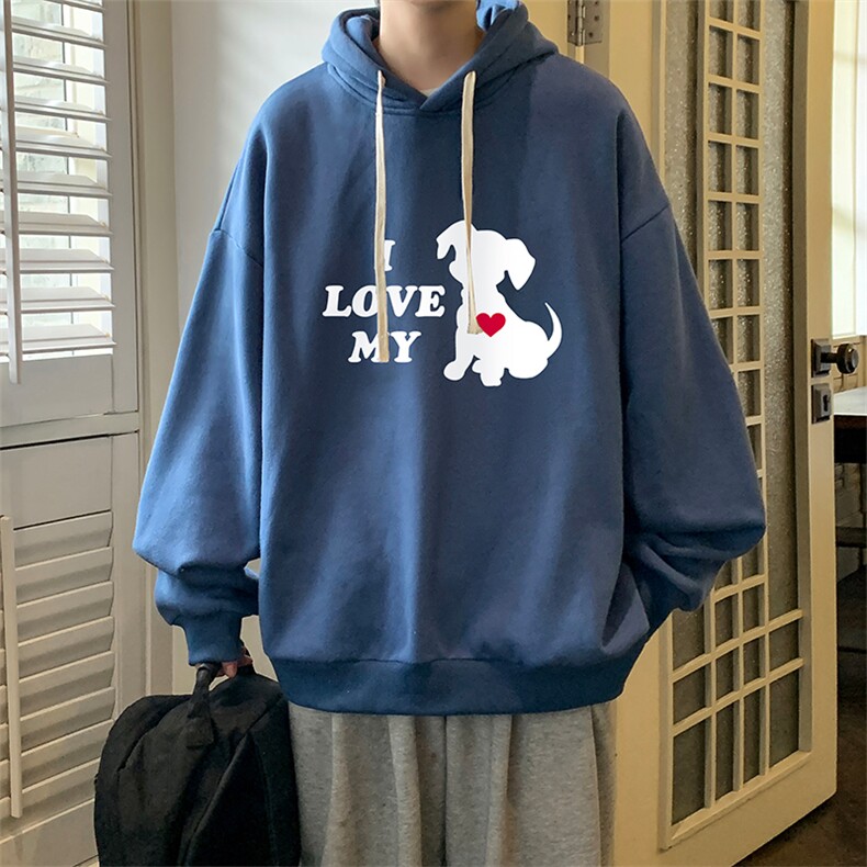 连帽卫衣男大码胖子帽衫大号运动服WY2448-P35,男装卫衣,电商A040