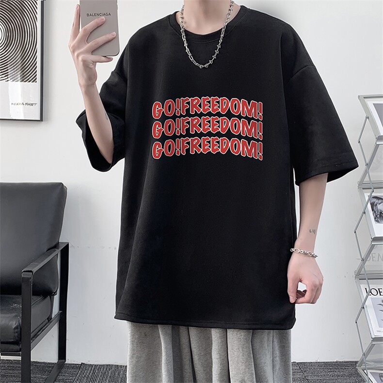 麂皮绒短袖t恤男大码半袖男大皂风JD82338-P25,男装T恤,电商A040
