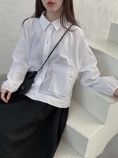 设计师款梭织衬衫《现货》，女装衬衫，YITI壹题