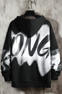 7XL-M挂拍2023春季新款连帽卫衣男个性印花长袖上衣加肥加大码潮,男装卫衣,钱塘717(原712)