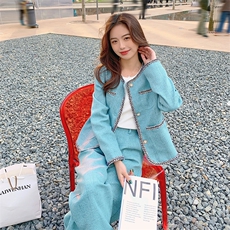 【现货】小香风套装法式休闲百搭088-1911p155k218，女装套装/套裙，2C088