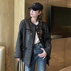 26春大货小香风外套2D001-6338-P145-K198，女装短外套，2D001