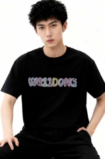 复古山系圆领短袖T恤男2026夏季薄款ins高级感速干半袖百搭体恤衫，男装T恤，星座1409-3