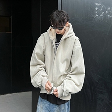 美式复古简约加绒夹克棉服外套男女新款棉袄冬季座山雕HY308/P120，男装棉衣，星座506