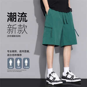 现货 夏季工装短裤男ins潮牌休闲百搭潮流痞帅五分裤D02520-P38图片
