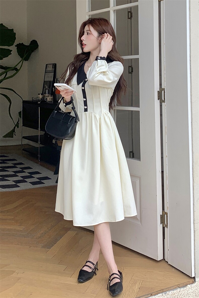 【新品首-发】2023年初恋甜美法式连衣裙ZB212-2382-P125-K175,女装连衣裙,浙宝285（原212）
