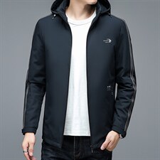 时尚潮流男士羽绒服外套2023年冬季新款商务中年休闲百搭纯色外套，男装羽绒服，电商B212（原钱塘6029）