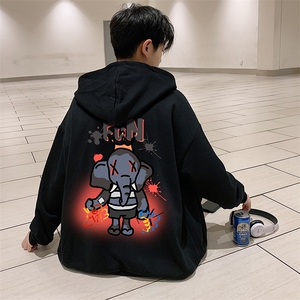 KS21221-P38 加绒-P43 连帽开衫卫衣男运动外套大码班服图片