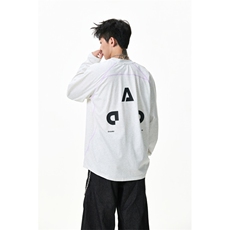 户外防晒运动T恤男女宽松哈苏线休闲上衣WY3116-特P40-控78，男装防晒衣，星座609