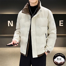立领拼接羽绒服男士2026冬季新流帅气轻薄外套高品质男装YR8861，男装羽绒服，星座1116A-2（原606A-1）
