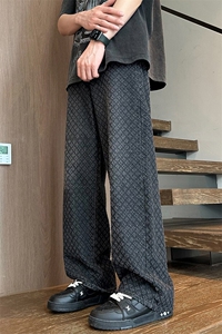 2025 秋季新款 内景大码美式提花水洗牛仔裤M-5X GK24125-特P40图片