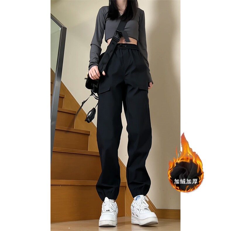 秋冬加绒加厚户外防水冲锋裤保暖束脚休闲裤K8280特P55控88,男装休闲裤,电商A309
