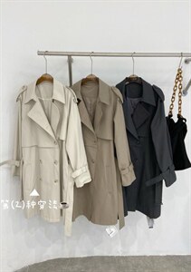 【现货】风衣外套 简约 韩版外套图片