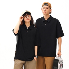 40支双纱珠地240克8色S-3XL65%棉35聚酯纤维男女款T恤，男装T恤，星座301D-4(原星座1004-4）