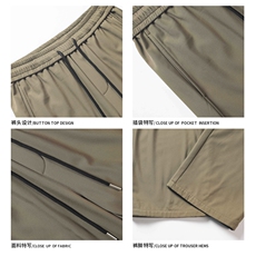 2024冬季新款白底大码美式加绒防风裤M-5XHK241022-特P35，男装休闲裤，电商A022