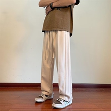 纯色青春流行潮流男新款文艺潮时尚潮牌日系长裤KB112-P38，男装休闲裤，星座1109-3