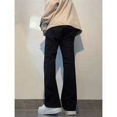 B221美式ins高街暗黑小众修身弹力休闲牛仔裤LK23010-P60控78，男装牛仔裤，电商B221