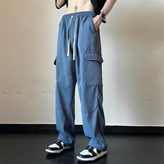 高街水洗抽绳松紧腰休闲裤男士哈伦老爹裤FK22-P43，男装休闲裤，星座1109-3