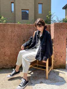 7080#牛仔贴标外套，其它，续加 XJ