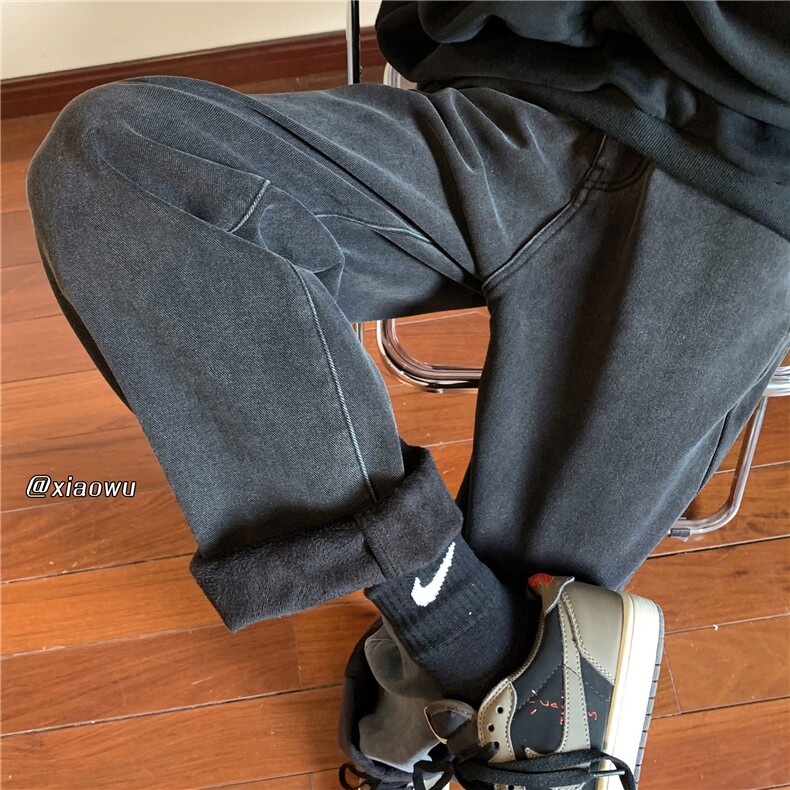加绒牛仔裤小直脚B342-K7012-P35JR45控59系皮带,男装牛仔裤,电商B342
