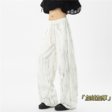 冬季扎染休闲裤常规B315-K25369-特p40控78加绒K25369JR特p45控88，男装卫衣，电商B315