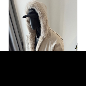 (非揭阳货非揭阳货)杭产高品质毛领座山雕棉衣XZ514-2-MY009-P125图片