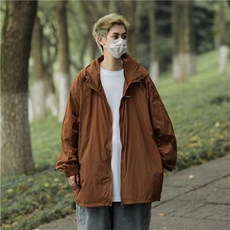 夏季日系防晒衣男女连帽防紫外线轻薄款防晒服户外冲锋衣外套，男装防晒衣，星座716-2
