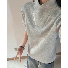 【现货】卫衣男女款领口拉链P42YW65，男装卫衣，星座1112-1