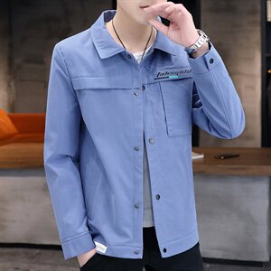 秋季外套男韩版潮流男装工装夹克春秋款上衣服休闲秋装DS011图片