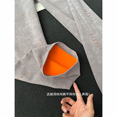 华棉破洞休闲裤现货M-3XL特P45，男装休闲裤，电商B325