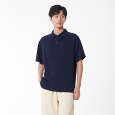 百搭纯色POLO衫男女款大版纯棉打底衫团体班服高克重品质，男装Polo衫，星座301D-4(原星座1004-4）