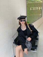 现货秋款时尚风衣，女装风衣，卿壹