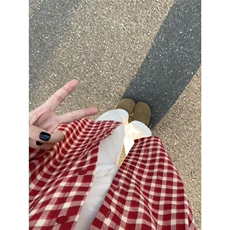 WE1877-P39复古休闲格子衬衫外套秋季新款长袖，男装衬衫，电商B323A