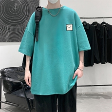 230g重磅纯棉短袖t恤男大码半袖半截袖DX17316-P20，男装T恤，电商A040