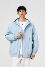 可二开拉链装饰解构大码M-5XL夹克男聚酯纤维JK78092P69控108，男装夹克，星座227-7